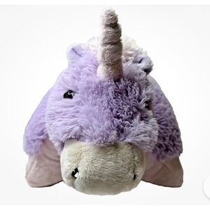 Pillow Pets Magical Unicorn Purple Plush Stuffed Animal Toy 18 inch Large 2010